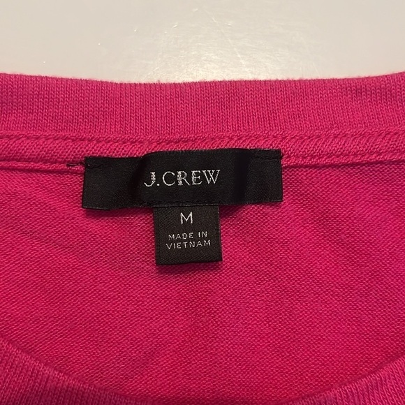J. Crew Pink Supercozy Puff-Sleeve Pullover Long Sleeve Size M - Picture 9 of 13